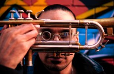 Jazz trumpeter Brownman Ali