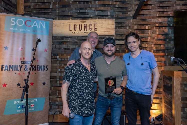 Aaron Goodvin, SOCAN, Rodney Murphy, Michael McCarty, Marc Ouellette