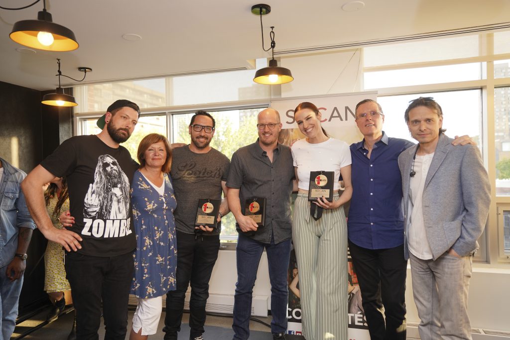 David Charest, Huguette Langlois, Arnaud Schauman, Éditions Marcha, David Murphy, David Murphy et cie., Amélie Larocque, Eric Baptiste, Marc Ouellette, SOCAN