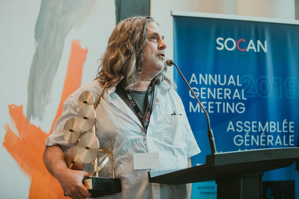Jonathan Simkin, SOCAN, AGM, 2019, Award, "Call Me Maybe", manager