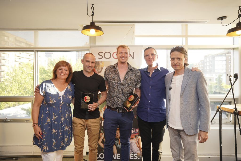 Sam Tucker, Huguette Langlois, Guillaume Lafrance, Éditorial Avenue, Eric Baptiste, SOCAN,,Marc Ouellette