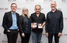 Nelson Minville earns two SOCAN No. 1 Song Awards
