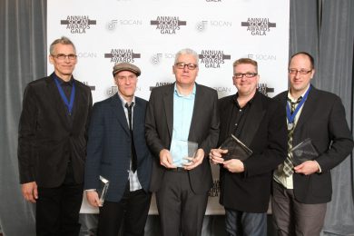 Spirit of the West, John Mann, 2010 SOCAN Awards