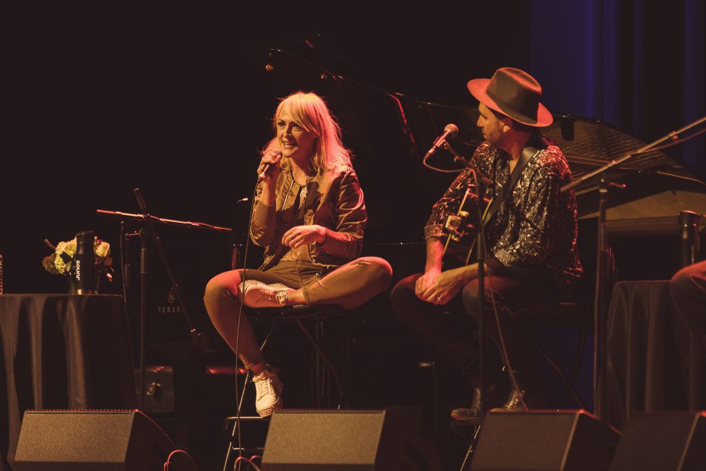 Emily Haines and Jimmy Shaw of Metric