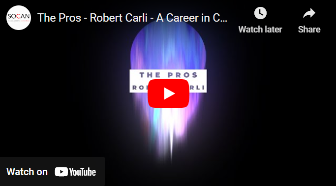 Click on the image to watch our interview with Robert Carli