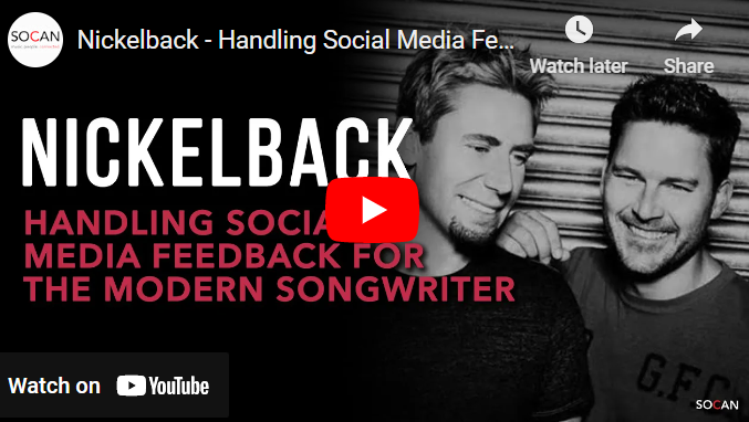 Click the image to watch the interview with Nickelback