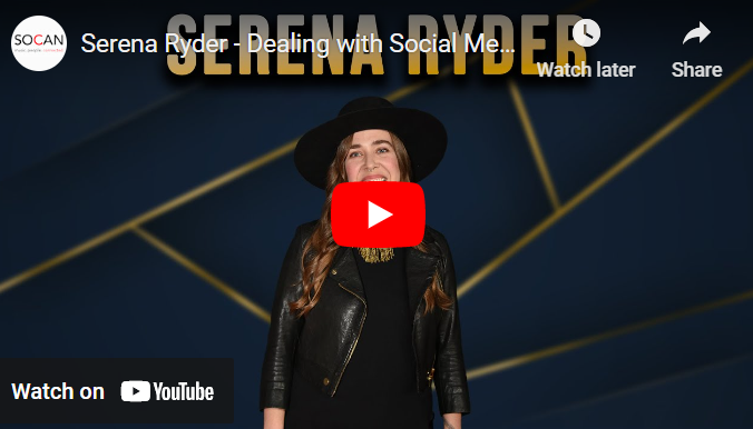 Click the image to watch the Serena Ryder interview