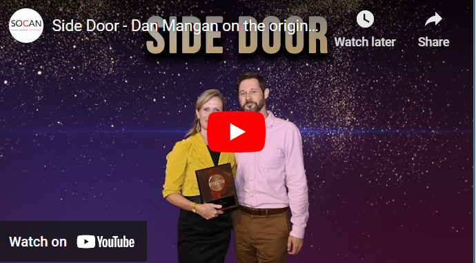 Click the image to watch the interview with Side Door