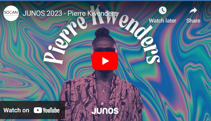 Click on the image to play the Pierre Kwenders interview video
