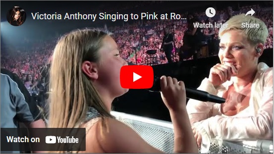 Victoria Anthony, Pink, P!nk