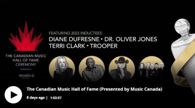 Canadian Music Hall Of Fame, Inductions, 2023, Diane Dufresne, Oliver Jones, Terri Clark, Trooper
