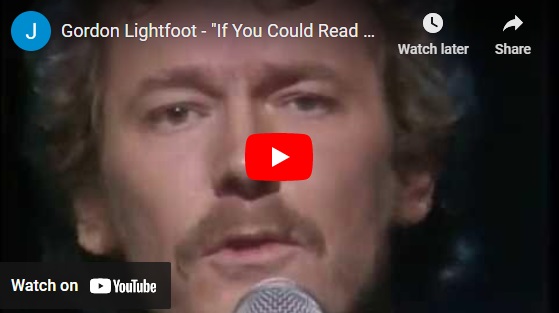Gordon Lightfoot, If You Could Read My Mind