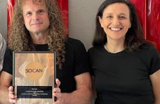 SOCAN presents Anglophone Popular Song Award to Brian Howes
