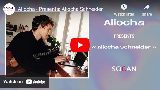 Aliocha, SOCAN, interview, English sibtiutles