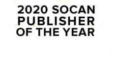 Submit now for SOCAN Publisher of the Year Award
