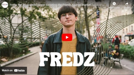 SOCAN, Interview, Fredz, MaMA, 2023