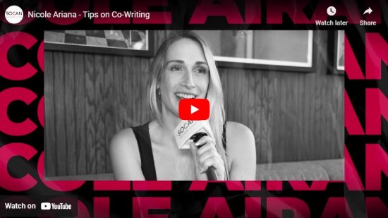 SOCAN, Interview, Nicole Ariana