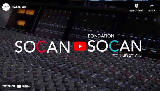 SOCAN, SOCAN Foundation, Screen Music Lab, Montreal, November 2023