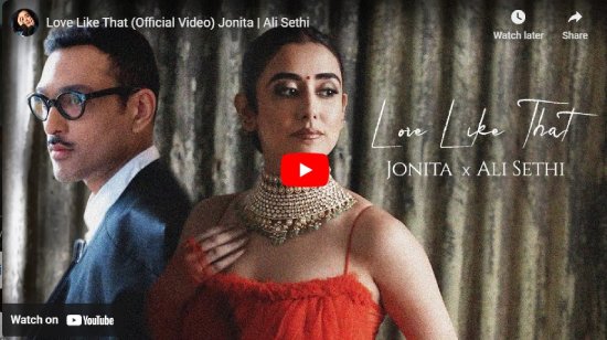 Jonita, Love Like That, Video