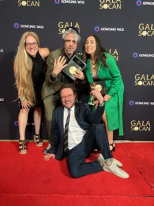 Magali Ould, Patrick Watson, Gala SOCAN