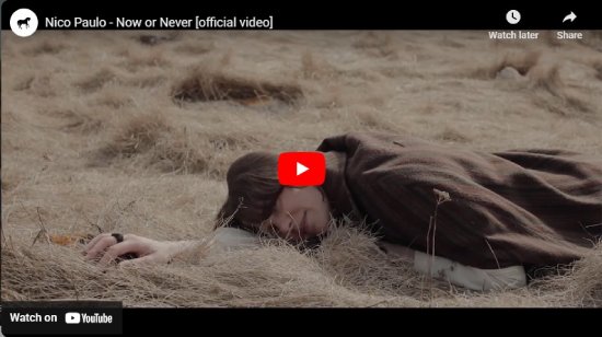 Nico Paulo, Now or Never, video