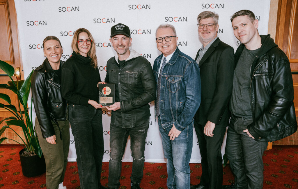 Anthem Entertainment, Finger Eleven, SOCAN, No. 1 Song, Award, JUNOs, 2024, Trouble