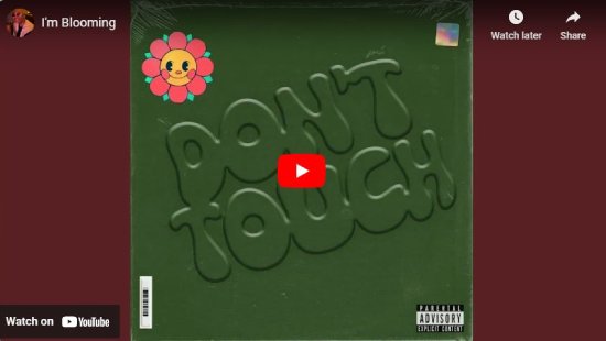 DijahSB, I'm Blooming, video