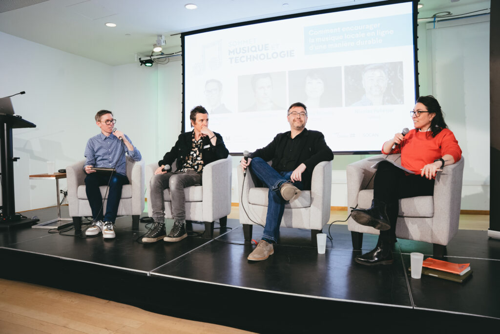 Philippe Papineau, David Bussières, Nicolas Pelletier, Catalina Briceno