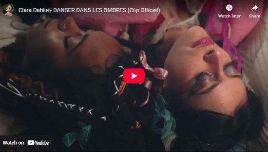 Quebec, R&B, soul, 2025, Clare Dahlie, Danser dans les ombres, video