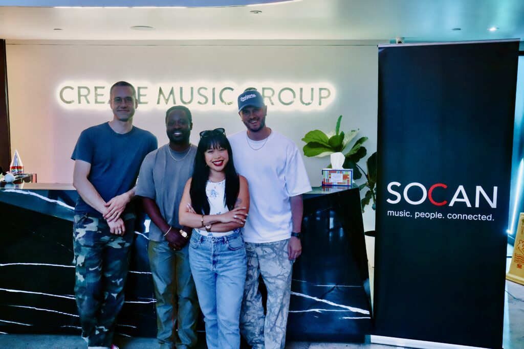 SOCAN, CMG, song camp, K-pop, J-pop, Liam Russell, Lord Quest, Racquel Villagante, Steeven Leblanc