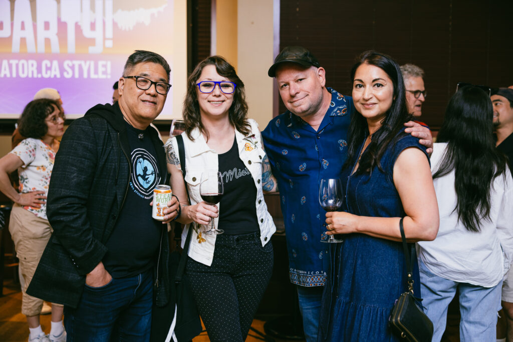 Jeff Young, Joelle May, Brian West, Sheinina Raj, SOCAN, Vancouver, June, 2025
