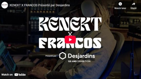 SOCAN, Kenekt, Francos, 2025