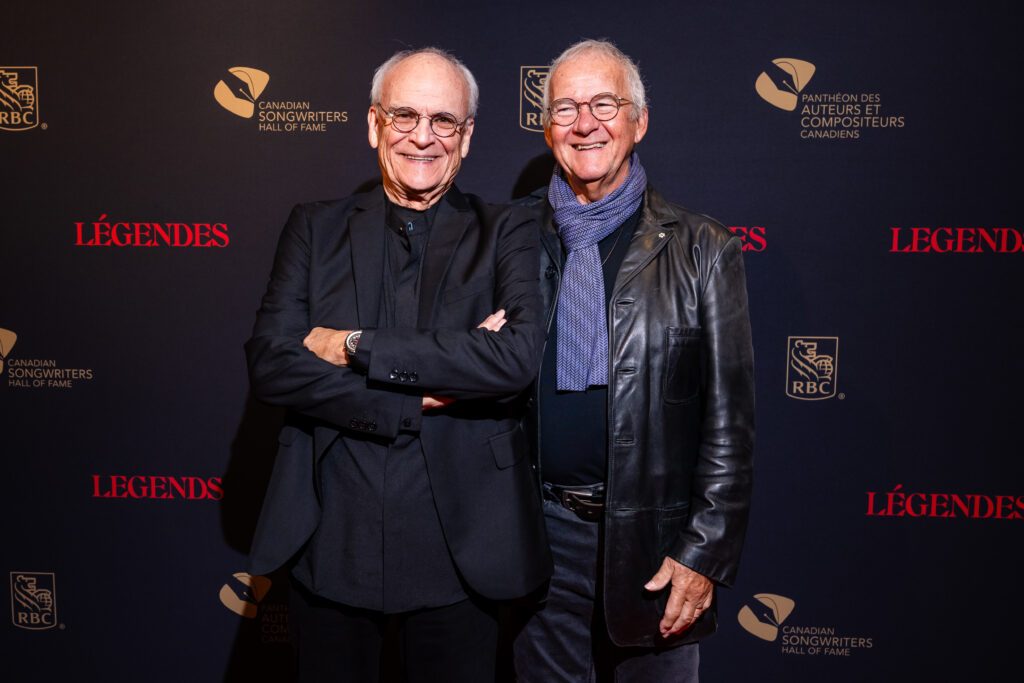 Canadian Songwriters Hall of Fame, Legends, inductions, Toronto, 2025,