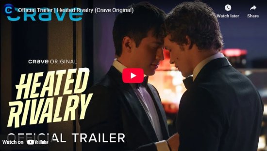 Heated Rivalry, Trailer, Peter Peter, video