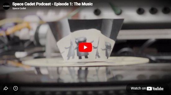 Kid Koala, Space Cadet, video, podcast, Episode 1, The Music