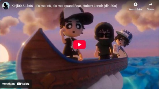 Kinji00, Dis-moi ou dis-moi quand, video 
