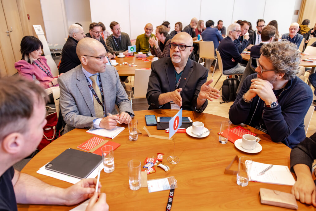 L-R: Jesper Hensen, ECSA, Tony Dunaif, ASCAP, Amin Bhatia, SCGC, Michel Corriveau, SPACQ-AE