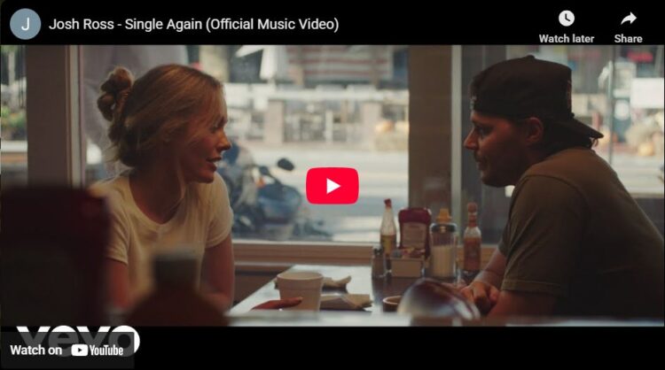 Josh Ross, Single Again, video