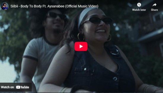 Siibii, "Body to Body," video