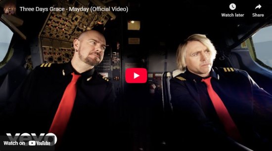 Three Days Grace, "Mayday," video